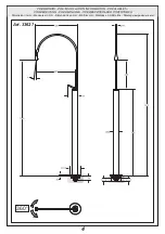 Предварительный просмотр 4 страницы Gessi goccia 33621 Manual