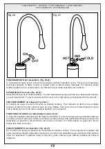 Предварительный просмотр 19 страницы Gessi goccia 33621 Manual