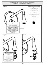 Preview for 20 page of Gessi Goccia 33682 Manual