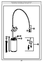 Предварительный просмотр 31 страницы Gessi goccia 33712 Manual