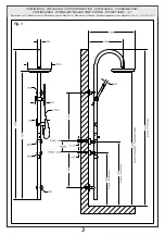 Preview for 3 page of Gessi GOCCIA 33973 Manual