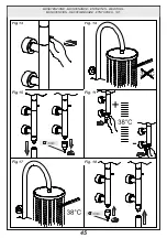 Preview for 45 page of Gessi GOCCIA 33973 Manual