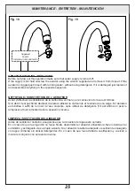 Предварительный просмотр 25 страницы Gessi goccia 35237 Manual