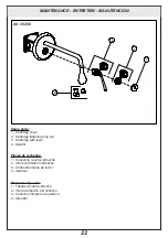 Предварительный просмотр 22 страницы Gessi Goccia 35282 Installation And Assembly Instructions