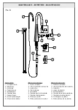 Предварительный просмотр 13 страницы Gessi JUST 37281 Manual