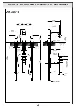 Предварительный просмотр 6 страницы Gessi MIMI 36511 Manual