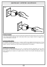 Предварительный просмотр 13 страницы Gessi MIMI 36672 Manual