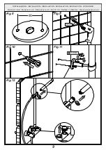 Предварительный просмотр 9 страницы Gessi OVALE 21631 Manual