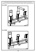 Preview for 6 page of Gessi OVALE 23037 Manual