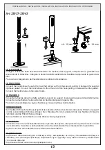 Preview for 13 page of Gessi OVALE 23037 Manual