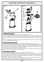 Предварительный просмотр 22 страницы Gessi OVALE 26837 Manual