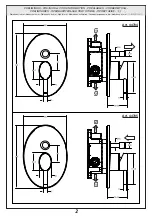 Preview for 2 page of Gessi OVALE 44704 Manual