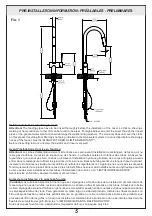 Предварительный просмотр 5 страницы Gessi OXYGENE HI-TECH 37231 Manual