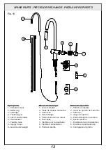 Предварительный просмотр 13 страницы Gessi OXYGENE HI-TECH 37231 Manual