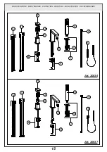 Предварительный просмотр 15 страницы Gessi RETTANGOLO 20036 Bath Mixing Program