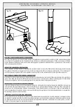 Предварительный просмотр 45 страницы Gessi RETTANGOLO T 20323 Installation Manual