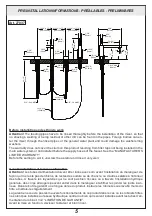 Предварительный просмотр 5 страницы Gessi RETTANGOLO T 27037 Manual