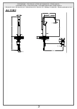 Предварительный просмотр 3 страницы Gessi Rettangolo XL 26101 Manual