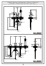 Предварительный просмотр 2 страницы Gessi RETTANGOLO Installation Instructions Manual