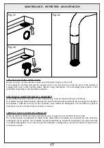 Предварительный просмотр 17 страницы Gessi VIA MANZONI 39288 Manual