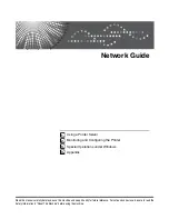 Gestetner 3300D - Aficio SP B/W Laser Printer Network Manual preview