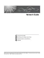 Предварительный просмотр 1 страницы Gestetner 3300D - Aficio SP B/W Laser Printer Network Manual