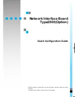 Preview for 1 page of Gestetner 9980 Quick Configuration Manual