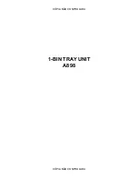 Preview for 459 page of Gestetner A265 Service Manual