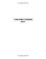 Preview for 487 page of Gestetner A265 Service Manual