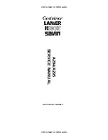 Предварительный просмотр 3 страницы Gestetner A294 Service Manual