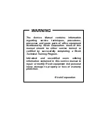 Preview for 9 page of Gestetner B147 Service Manual