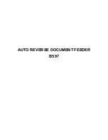 Preview for 607 page of Gestetner B147 Service Manual