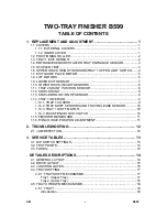 Preview for 683 page of Gestetner B147 Service Manual