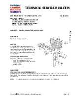 Preview for 1041 page of Gestetner B147 Service Manual