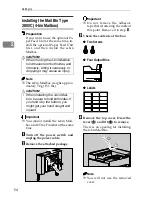 Preview for 62 page of Gestetner DSc38 Setup Manual