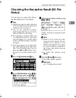 Preview for 25 page of Gestetner DSm616 Facsimile Reference Manual