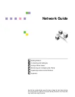 Gestetner DSm651 Network Manual preview