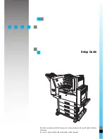 Preview for 1 page of Gestetner P7032 Setup Manual