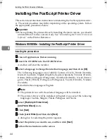 Preview for 54 page of Gestetner P7145 Setup Manual