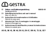 GESTRA AK 45 Retrofitting Instructions предпросмотр