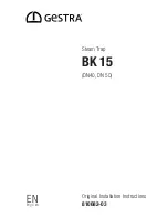 GESTRA BK 15 Original Installation Instructions предпросмотр