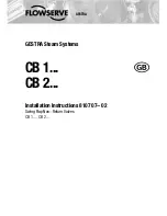 GESTRA CB 14 Installation Instructions Manual preview