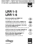 Preview for 1 page of GESTRA LRR 1-5 Installation Instructions Manual