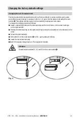 Preview for 21 page of GESTRA LRS 1-50 Original Installation & Operating Manual