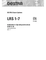 Предварительный просмотр 1 страницы GESTRA LRS 1-7 Installation & Operating Instructions Manual