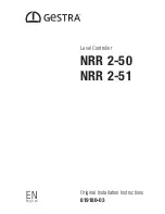 Preview for 1 page of GESTRA NRR 2-50 Installation Instructions Manual