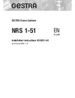 GESTRA NRS 1-51 Installation Instructions Manual предпросмотр