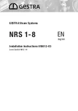 Preview for 1 page of GESTRA NRS 1-8 Installation Instructions Manual