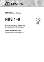 Предварительный просмотр 1 страницы GESTRA NRS 1-9 Installation Instructions Manual