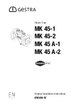 Preview for 1 page of GESTRA RHOMBUSline MK 45 A-1 Original Installation Instructions